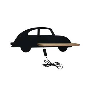 Dětská nástěnná lampička CAR LED Černá, Dětská nástěnná lampička CAR LED Černá obraz