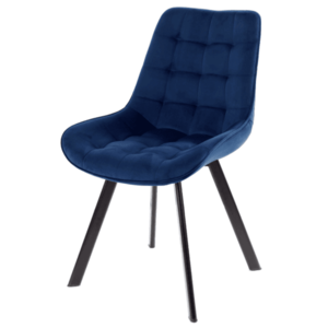 Jídelní židle MINERVA I modrá obraz