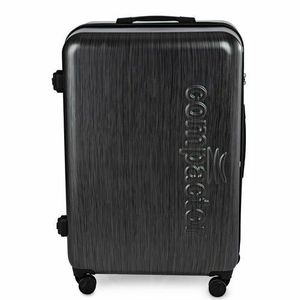 Cestovní kufr na kolečkách Compactor Graphite XL, včetně ruční pumpy, váhy, TSA zámek, 53, 5x31x80 cm, tmavě šedý obraz