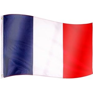 Tuin 60915 Vlajka Francie - 120 cm x 80 cm obraz