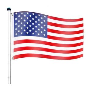Tuin 60930 Vlajkový stožár vč. vlajky USA - 6, 50 m obraz