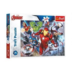 Puzzle Disney Avengers, 200 dílků, 48 x 34 cm obraz
