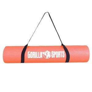 Gorilla Sports podložka na jógu z PVC, korálová obraz