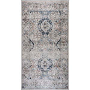 Béžový pratelný koberec běhoun 200x80 cm - Vitaus obraz