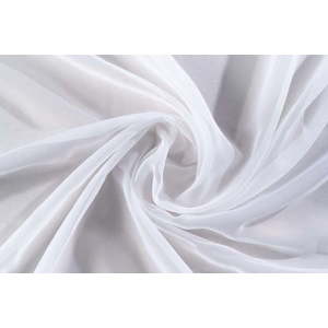 Bílá záclona 140x245 cm Voile – Mendola Fabrics obraz