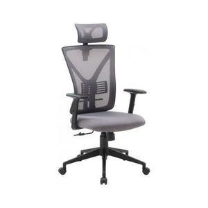 Kancelářská židle Image, šedá látka obraz