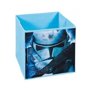 Úložný box Star Wars 1, modrý, motiv bojovníka obraz