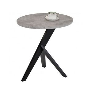 Odkládací stolek Victus, šedý beton obraz