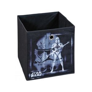 Úložný box Star Wars 2, černý, motiv bojovníka obraz