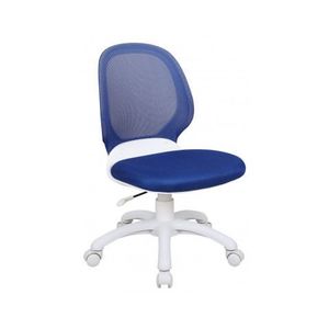 Dětská židle Jerry, bílá/modrá obraz