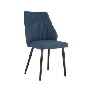 Jídelní židle Vicenza, tmavě modrá látka obraz