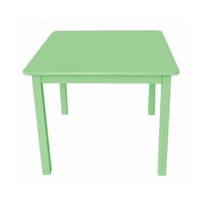 Dětský stolek Pantone 60x60 cm, zelený obraz