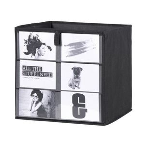 Úložný box s kapsičkami na fotky Fotobox obraz