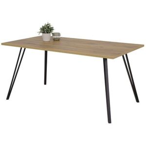 Jídelní stůl Oksana 160x90 cm, cínový dub obraz
