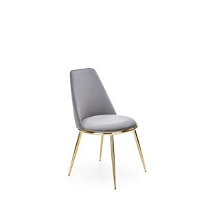 HALMAR Designová židle GLAMOUR K460 šedá obraz