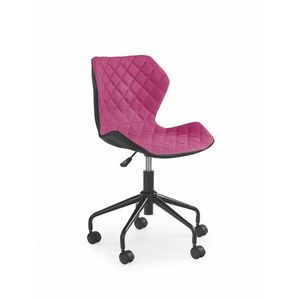 HALMAR Kancelářská židle Dorie růžová/černá obraz