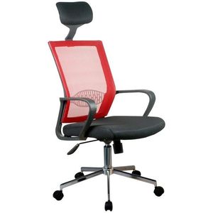 Ak furniture Kancelářská židle OCF-9 červená obraz