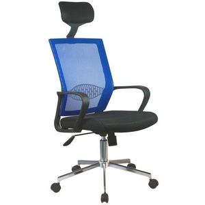 Ak furniture Kancelářská židle OCF-9 modrá obraz