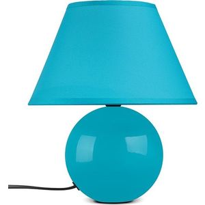 Konsimo Stolní lampa HULAR modrá obraz
