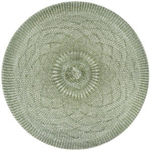 Prostírání Mandala zelená, 38 cm obraz
