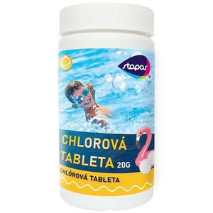 STAPAR Chlórové tablety 20g, 1 kg obraz