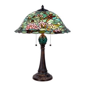 Stolní lampa Tiffany POND - Ø 47*60 cm 5LL-5271 obraz