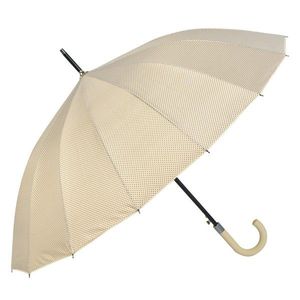 Béžový deštník s puntíky - Ø 60 cm JZUM0025N obraz
