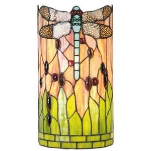 Nástěnná lampa Tiffany Dragonfly - 20*11*36 cm 2x E14 / Max 40W 5LL-9292 obraz