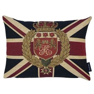 Gobelínový polštář s motivem vlajky Velké Británie - 45*15*31cm EVHKVLMD obraz