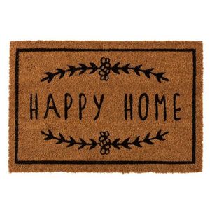 Rohožka z kokosových vláken Happy Home - 60*40*2 cm 21365 obraz