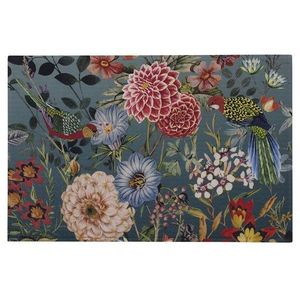 Barevná rohožka s květy jiřin Dahlia - 75*50*1cm RARMFD obraz