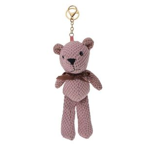 Přívěsek na klíče/ kabelku růžový medvídek Bear - 10*20/ 27cm JZKC0074 obraz