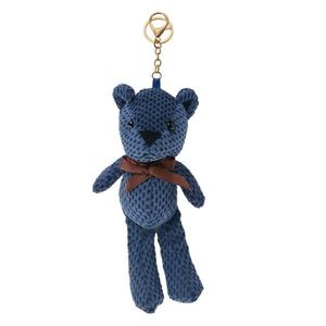 Přívěsek na klíče/ kabelku modrý medvídek Bear - 10*20/ 27cm JZKC0077 obraz