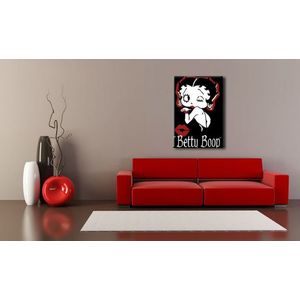 Ručně malovaný POP Art Betty Boop 1 dílný 70x100cm obraz