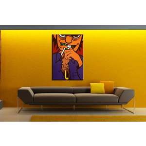Ručně malovaný POP Art Gorilazz 1 dílný 70x100cm obraz