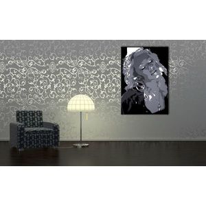 Ručně malovaný POP Art Christina Aguilera 1 dílný 70x100cm obraz