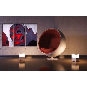 Ručně malovaný POP Art Ian Brown 3 dílný 120x80cm obraz