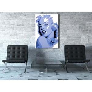 Ručně malovaný POP Art Marilyn Monroe 1 dílný 70x100cm obraz