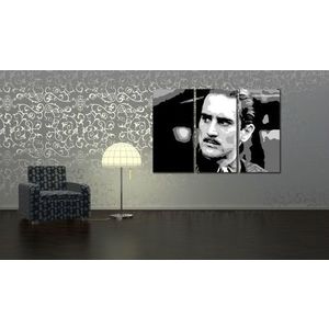 Ručně malovaný POP Art The Godfather Rober De Niro 3 dílný 120x80cm obraz