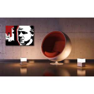 Ručně malovaný POP Art Marlon Brando CHICAGO 1 dílný 100x70cm obraz