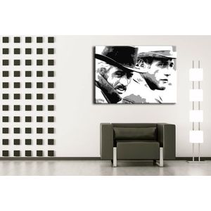 Ručně malovaný POP Art Butch Cassidy 1 dílný 100x70cm obraz