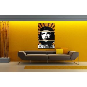 Ručně malovaný POP Art Che Guevara 3 dílný 80x120cm obraz