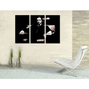 Ručně malovaný POP Art Godfather 3 dílný 120x80cm obraz