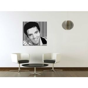 Ručně malovaný POP Art Elvis Presley 1 dílny 100x100cm obraz