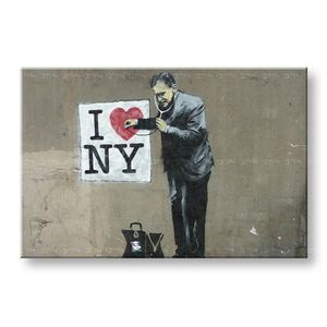 Obraz na plátně 1 dílný Street ART - Banksy obraz