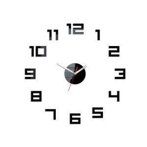 Moderní nástěnné hodiny DIGIT (nalepovací hodiny na stěnu) obraz