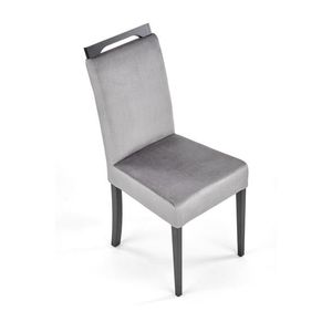 Jídelní židle KINIERO 2, černá/šedá obraz