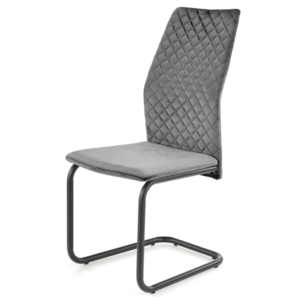 Jídelní židle SCK-444 šedá/černá obraz