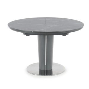 Jídelní stůl RACORDU šedý mramor/šedá obraz