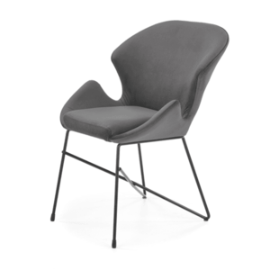 Jídelní židle SCK-458 šedá/černá obraz
